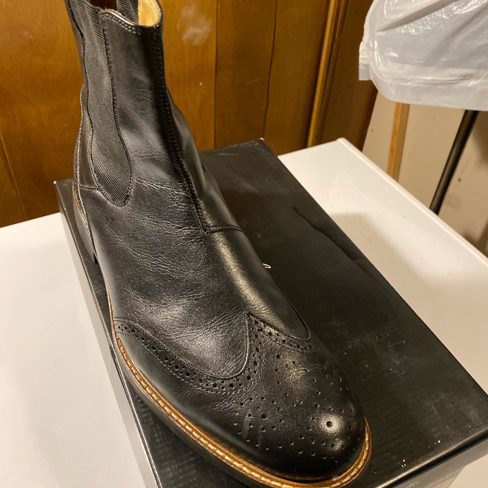 Black men boots
